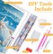 Diamond Art Kit for Adults – Seashell & Starfish 5D DIY Diamond Painting, Full Round Drill Gems, Beginner-Friendly, 12x16 Inch, Seaside Wall Decor